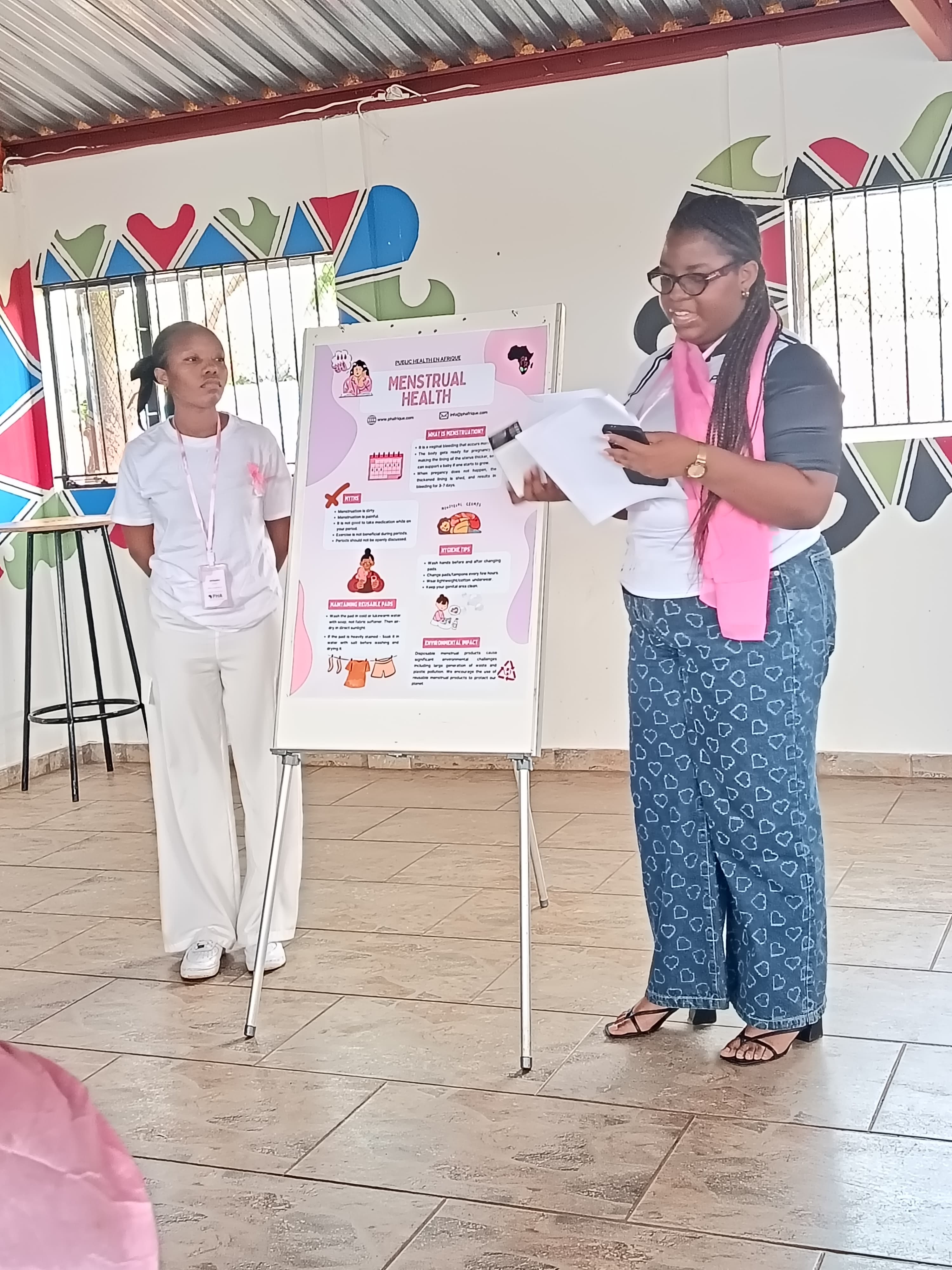 PHA internship program — interns collaborating